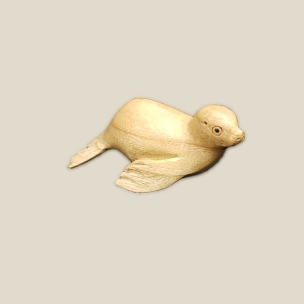 Hand Carved Wooden Seal