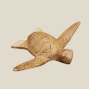 Hand Carved Wooden Turtle
